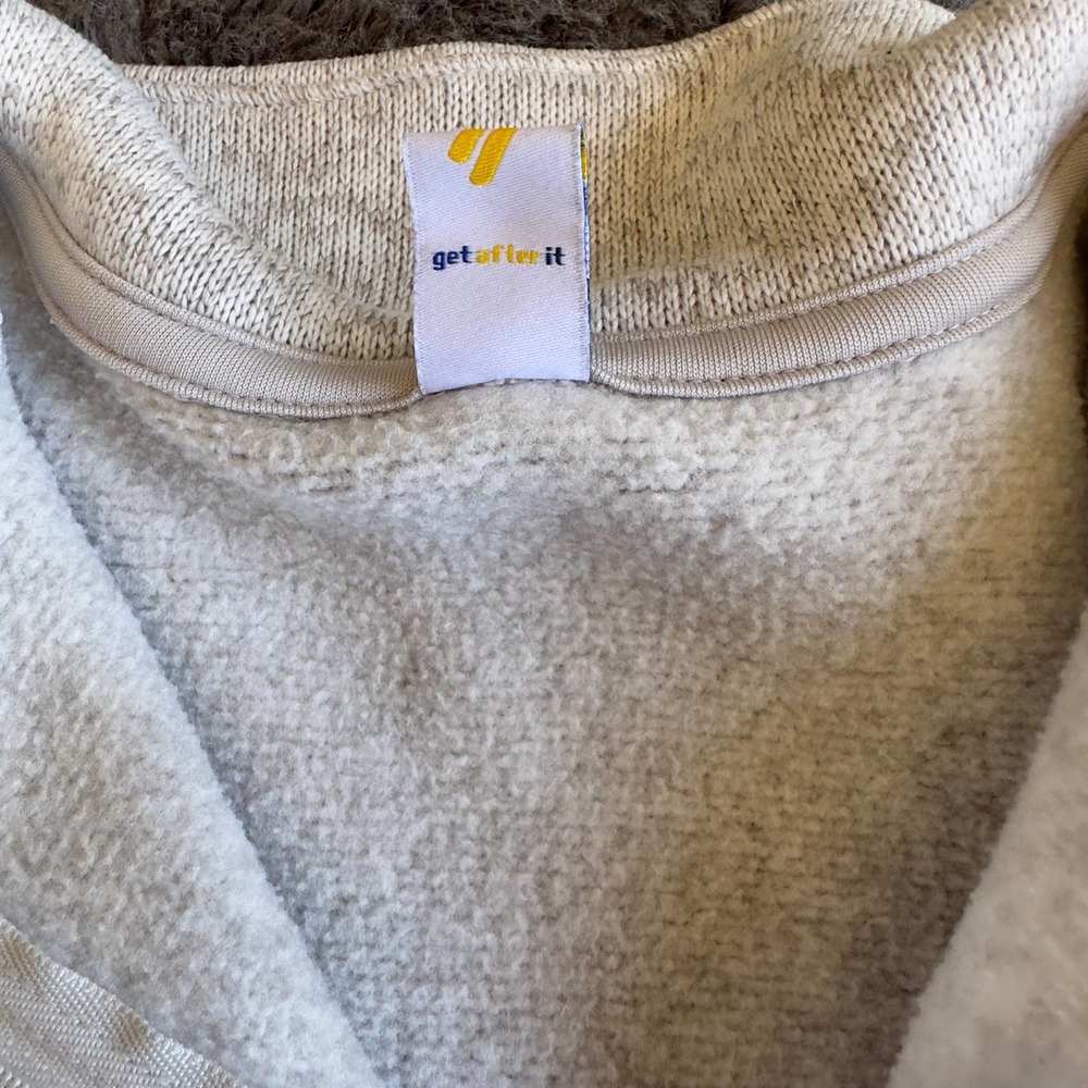 Oversized Mock-Neck Sweater-Fleece 1/2-Zip Pullover Girls - Picture 5 of 14